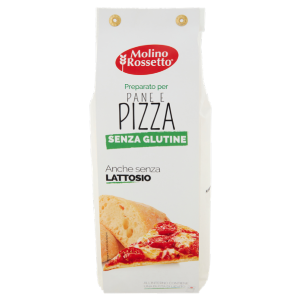Molino Rossetto Preparato per Pane e Pizza Senza Glutine 500 g