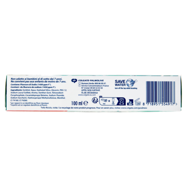 Colgate dentifricio sbiancante Max White Cristalli Bianchi 100 ml