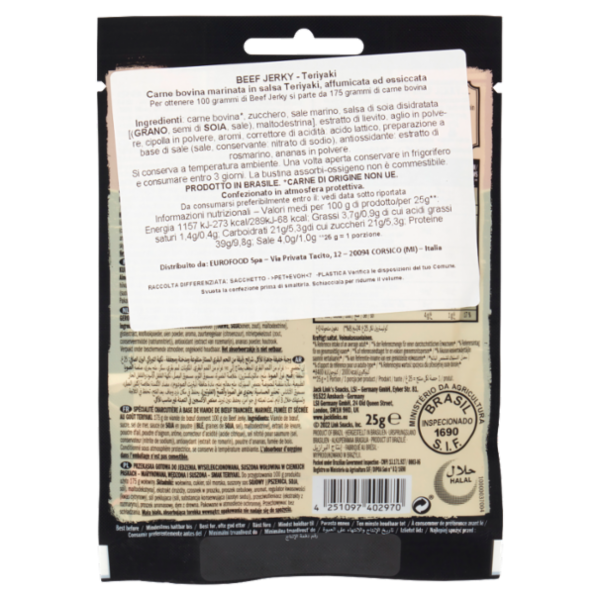 Jack Link's Beef Jerky Teriyaki 25 g