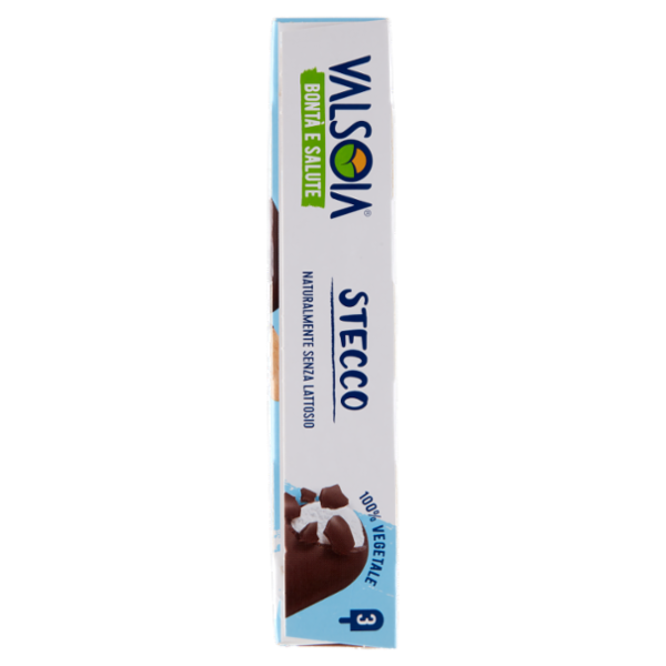 Valsoia Bontà e Salute Stecco Ricoperto al Cioccolato 3 x 84 g
