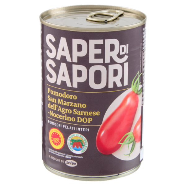 Selex Saper di Sapori Pomodori Pelati D.O.P. 400 g