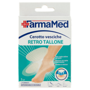 FarmaMed Cerotto Vesciche Retro Tallone 2 Formati 5 Pz