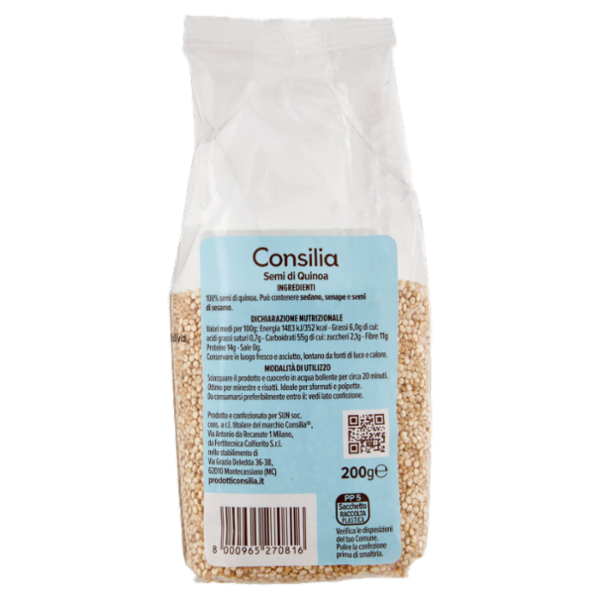 Consilia Semi di Quinoa 200 g
