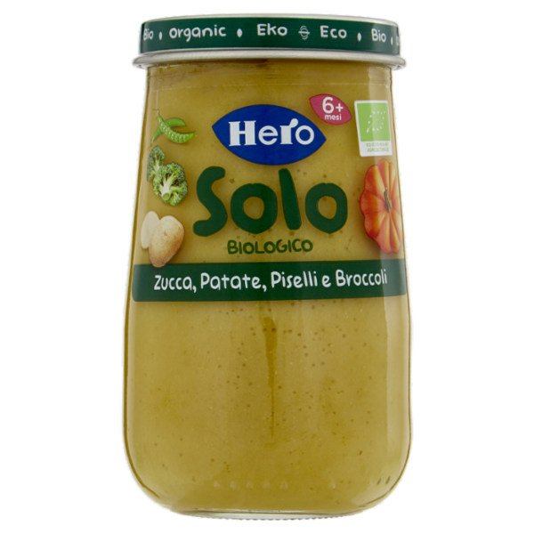 Hero Solo Zucca, Patate, Piselli e Broccoli 190 g