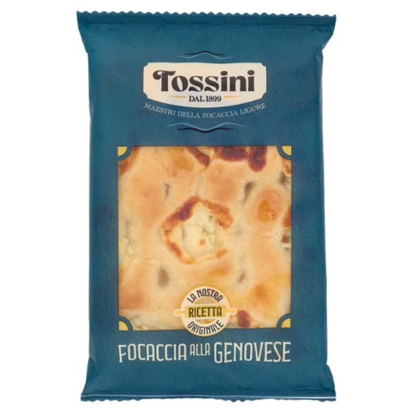 Tossini Focaccia alla Genovese Focaccia con Stracchino 200 g