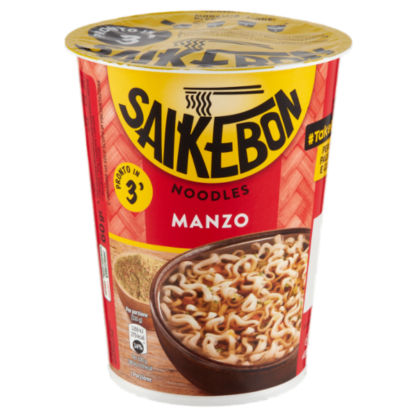 Saikebon Noodles Manzo 60 g