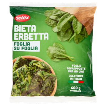 Selex Bieta Erbetta In Foglie Surgelata 600 g