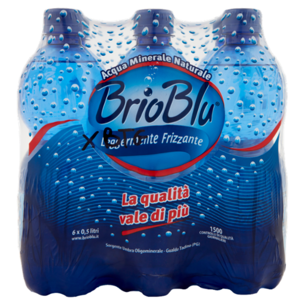 Brio Blu Leggermente Frizzante Gualdo Tadino 6 x 0,5 litri