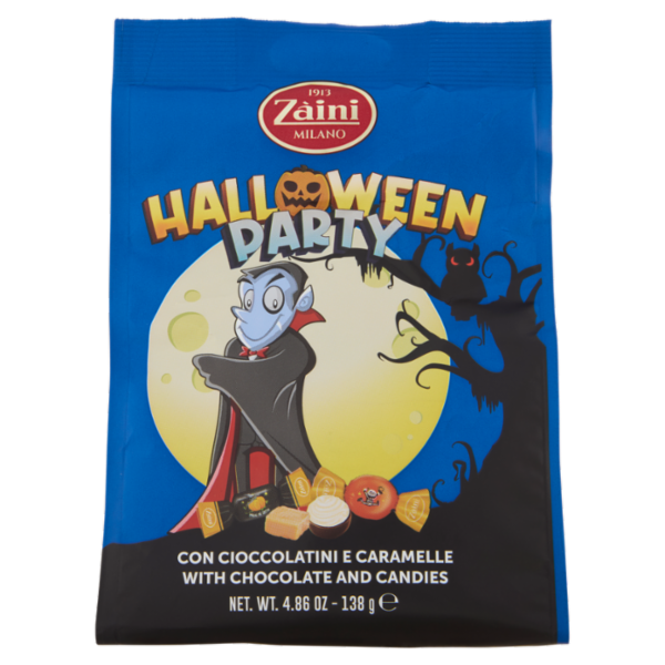 Zàini Halloween Party con Cioccolatini e Caramelle Dracula 138 g