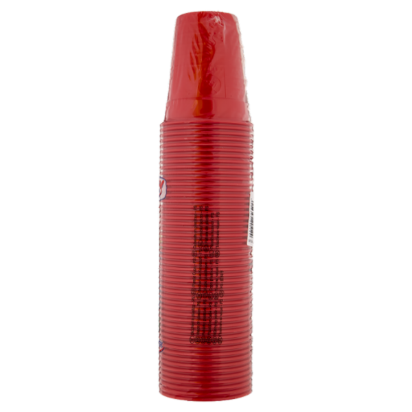 DOpla Colors Bicchieri 200ml Rosso 50 pz