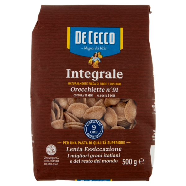 De Cecco Integrale Orecchiette n° 91 500 g