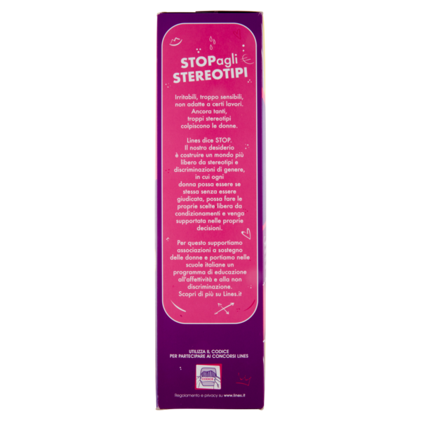 Lines Seta ultra Assorbenti Lunghi con Ali 66 pz