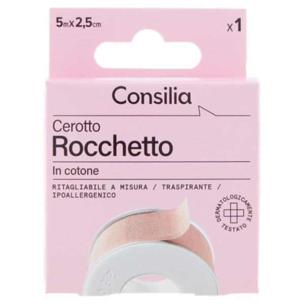Consilia Cerotto in Cotone in Rocchetto Cm 2,5X500