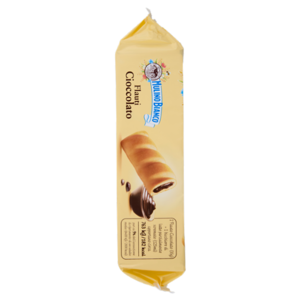 Mulino Bianco Flauti Cioccolato Merenda senza Additivi Conservanti 8 pezzi 280g