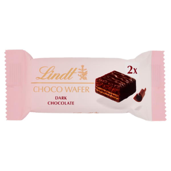 Lindt ChocoWafer Snack Cioccolato Fondente 26 g