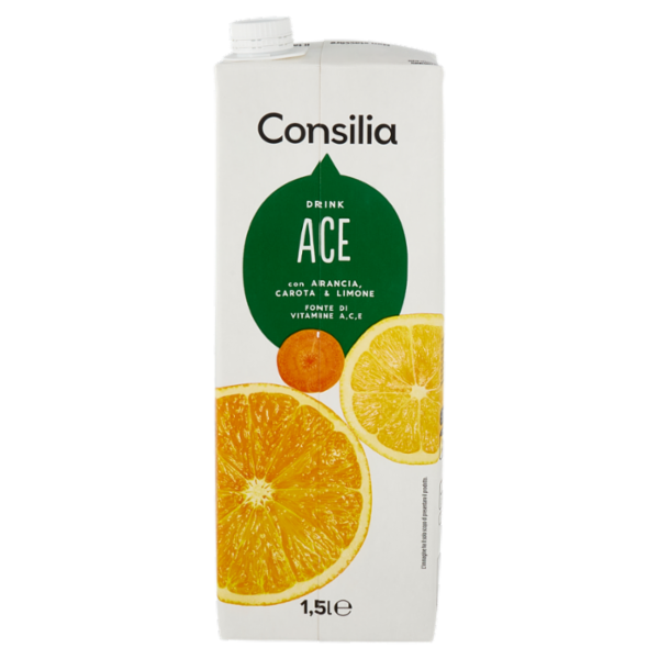 Consilia Succo Ace Arancia Limone Carota 1,5 L