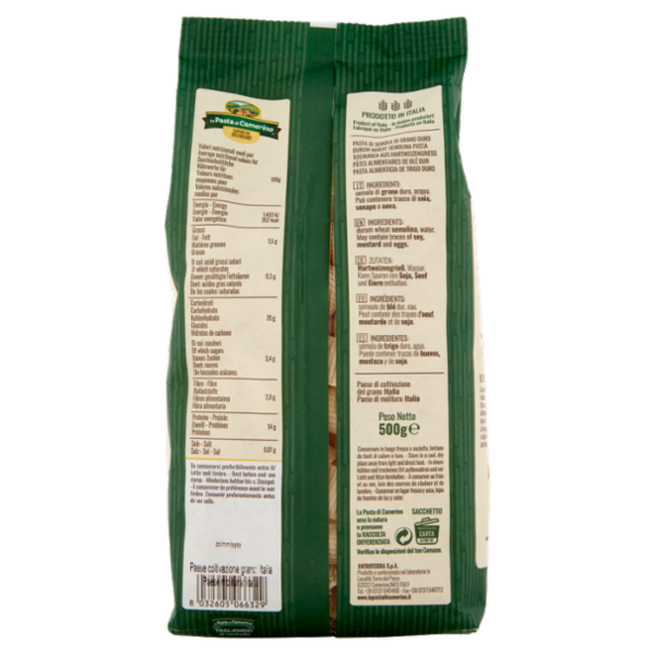 La Pasta di Camerino Mezze Maniche 500 g