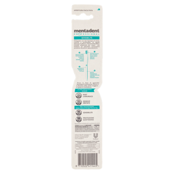 MenMentadent Professional 0,20 mm Sensibilità Soft