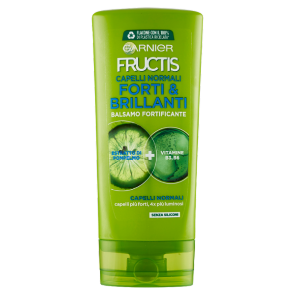Garnier Balsamo Fructis Capelli Normali, Capelli Forti e Brillanti, 200 ml