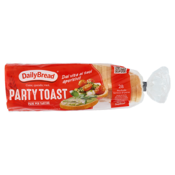 DailyBread Party Toast Pane per Tartine 250 g