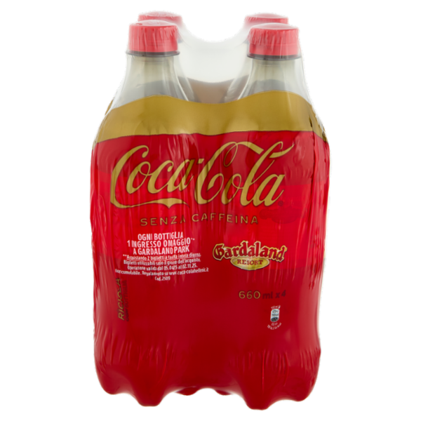 Coca-Cola Senza Caffeina PET 4 x 66 cl