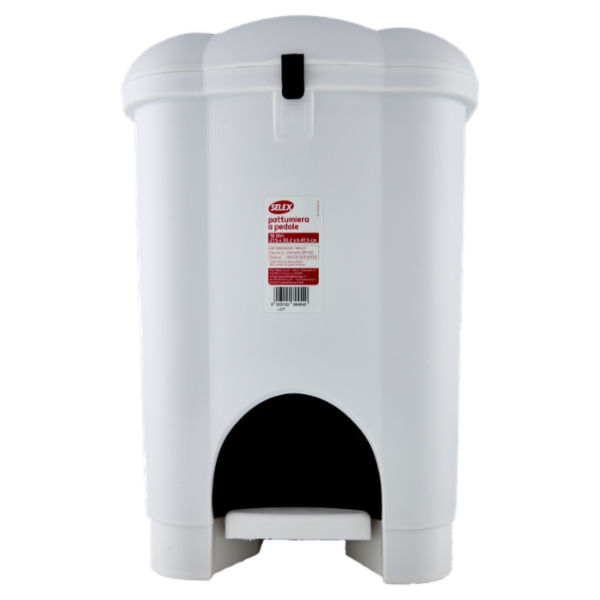Selex Pattumiera a Pedale Panna 16 L