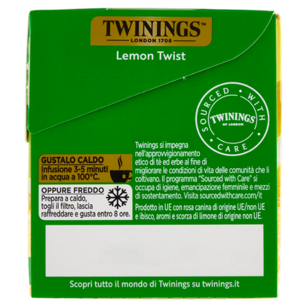Twinings Lemon Twist Infuso Sensations 20 filtri 30 g