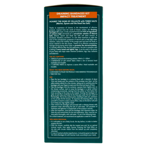 Geomar Kit Bende Drenanti con Tris di Sali