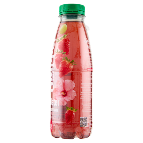 Zuegg Skipper SkipWater Bevanda Dissetante di Fragola e Fiori di Ibisco 500 ml