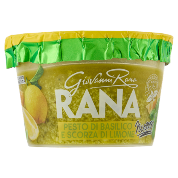 Giovanni Rana Pesto di Basilico e Scorza di Limone Pesto Fresco 130 g
