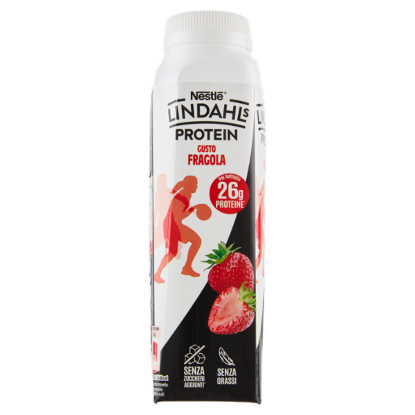 LINDAHLS Protein Drink Fragola 345g