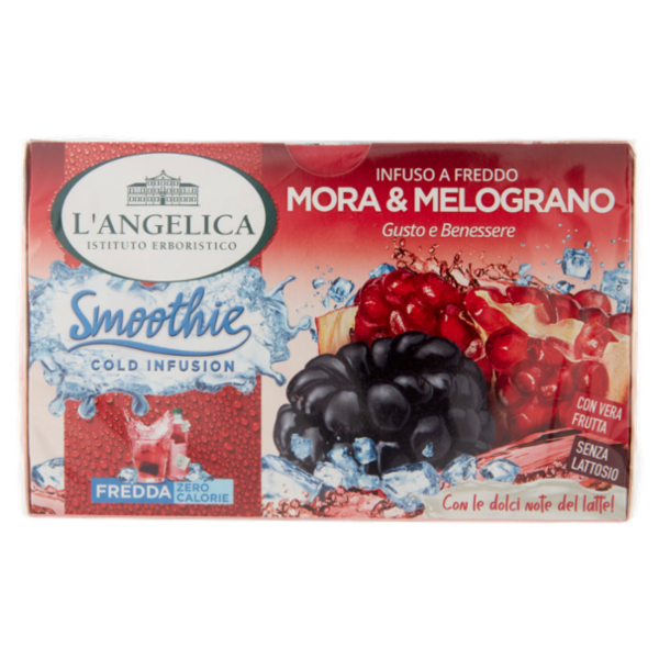 L'Angelica Smoothie Cold Infusion Infuso a Freddo Mora & Melograno 18 Filtri 33.3 g