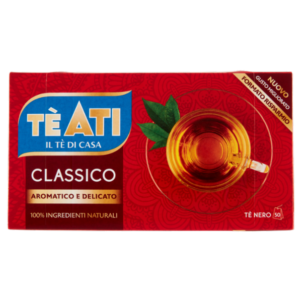 TèAti Classico Tè Nero 50 x 1,5 g