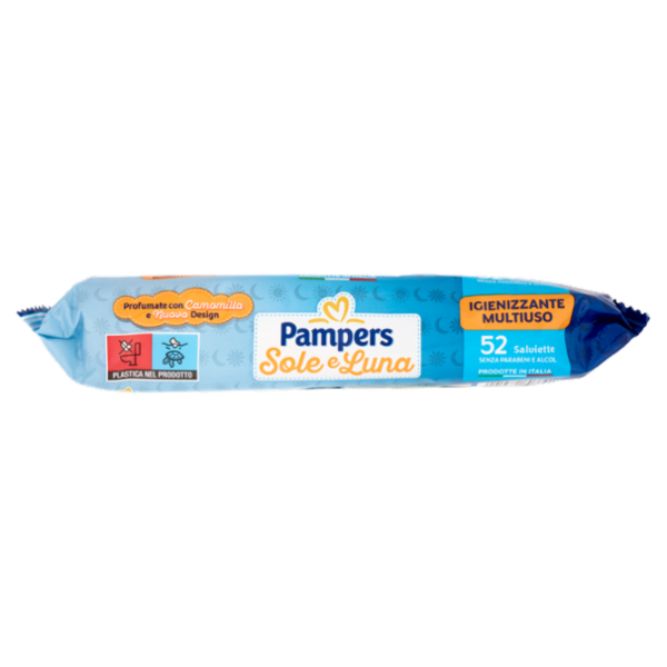 Pampers Sole e Luna Salviette 52 pz