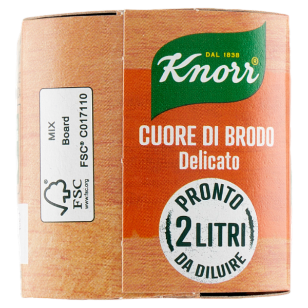 Knorr Cuore di Brodo Delicato 4 x 28 g