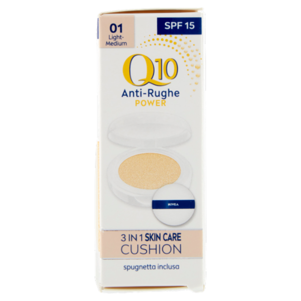 Nivea Q10 Power Anti-Rughe 3in1 Skin Care Cushion 01 Light-Medium 15 g