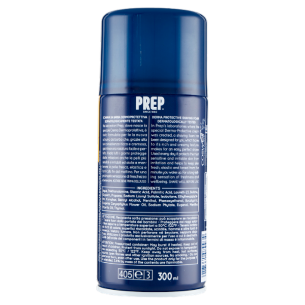 Prep Schiuma da Barba Dermoprotettiva 300 ml