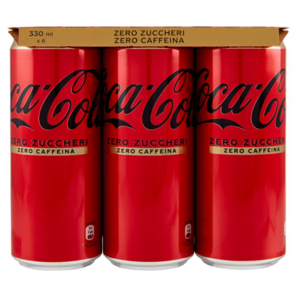 Coca-Cola Zero Senza Caffeina 6 x 33 cl
