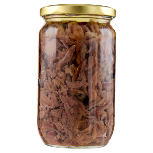 Rizzoli Linea Catering Filetti di Alici in Pezzi in Olio di Semi di Girasole 720 g