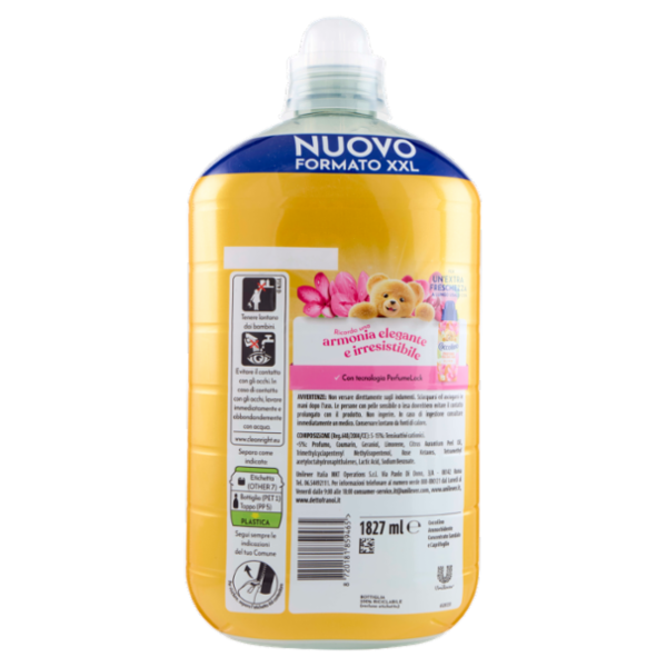 Coccolino Ammorbidente Concentrato Perfume Sandalo & Caprifoglio 87 Lavaggi 1827 ml