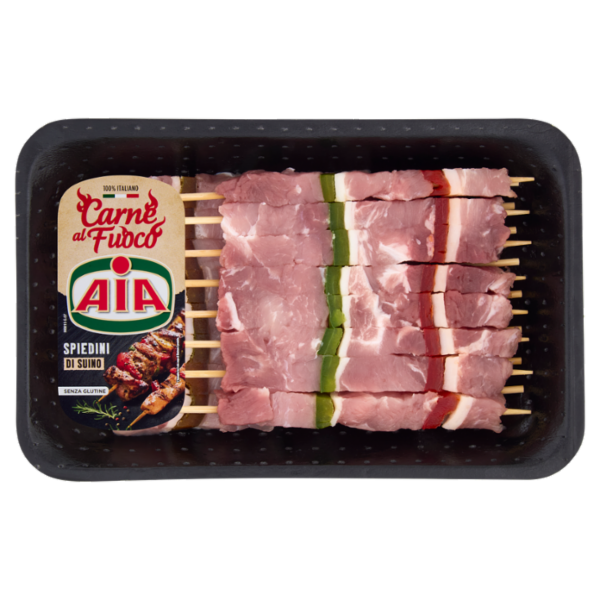 Aia Carne al Fuoco Spiedini di Suino 0,400 kg