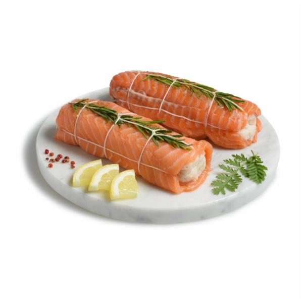 Arrosto di Salmone e Merluzzo