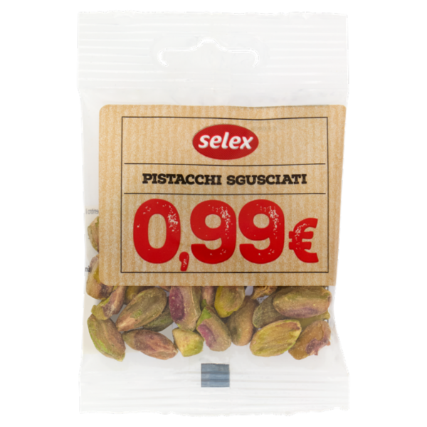 Selex Frutta Secca Pistacchi Sgusciati 20 g