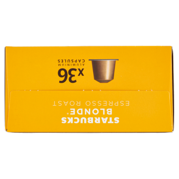 STARBUCKS Blonde Espresso Roast By Nespresso Caffè Espresso 36 capsule