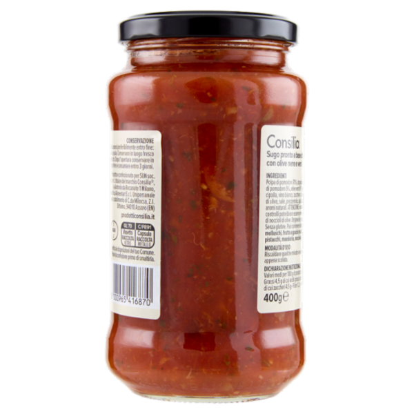 Consilia Sugo alle Olive 400 g