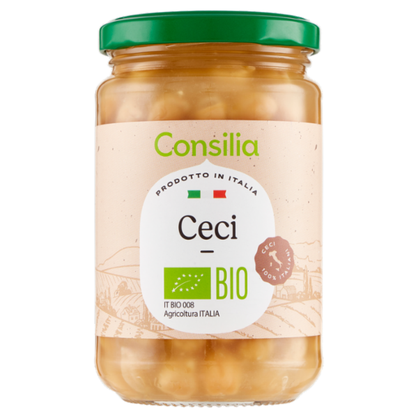 Consilia Ceci Lessati Italiani Biologici 300 g