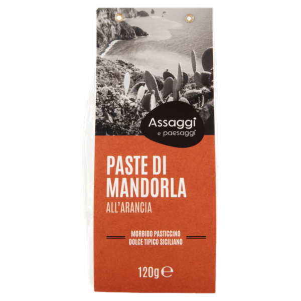 Assaggi e paesaggi Paste di Mandorla all'Arancia 120 g