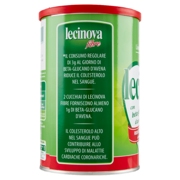 Céréal Linea colesterolo Lecinova Fibre, riduce il colesterolo con betaglucano di avena - 400g