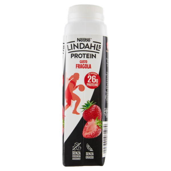 LINDAHLS Protein Drink Fragola 345g