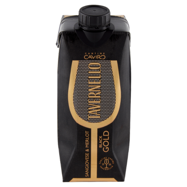 Tavernello Sangiovese & Merlot Black Gold Rubicone IGT 500 ml